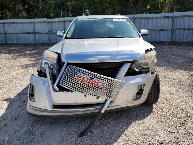 2GKALUEK8E6324622 - 2014 GMC TERRAIN DENALI SILVER photo 5