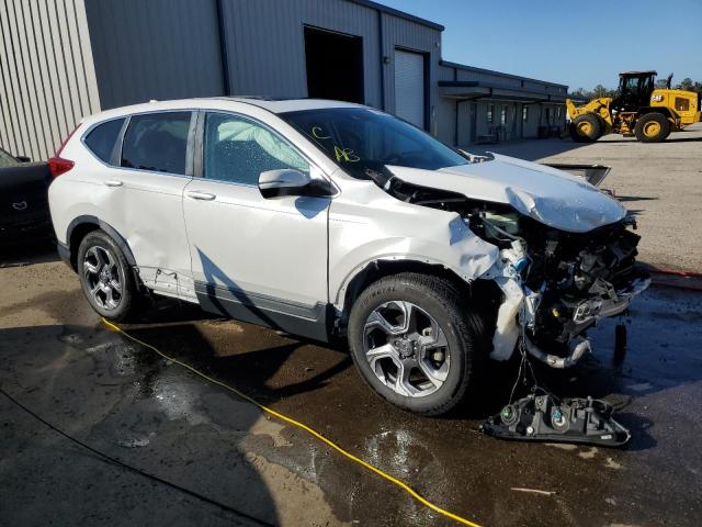 5J6RW1H80KA031309 - 2019 HONDA CR-V EXL WHITE photo 4