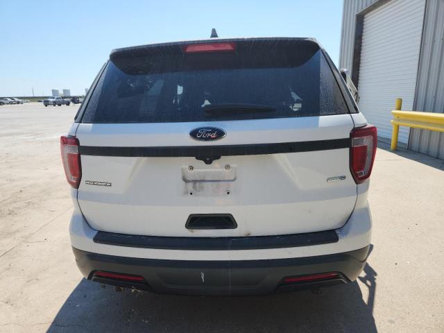 1FM5K8ARXJGA85011 - 2018 FORD EXPLORER POLICE INTERCEPTOR Ақ фото 6