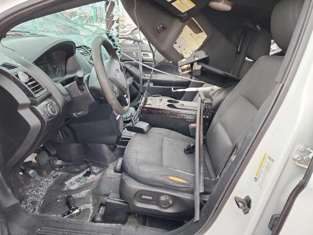 1FM5K8ARXJGA85011 - 2018 FORD EXPLORER POLICE INTERCEPTOR Ақ фото 7