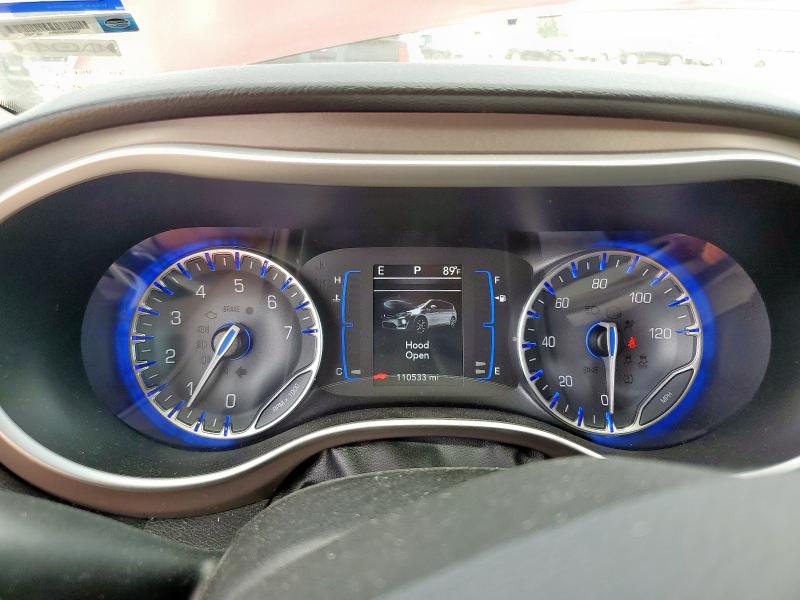 2C4RC1BG4HR610533 - 2017 CHRYSLER PACIFICA TOURING L 栗色 照片 9