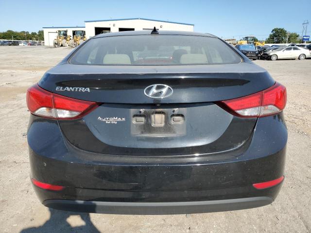 KMHDH4AE3EU181120 - 2014 HYUNDAI ELANTRA SE BLACK photo 6