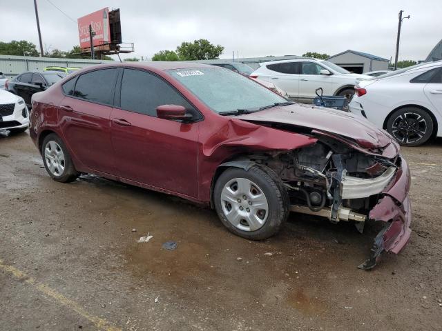 1C3CDFAA3FD301766 - 2015 DODGE DART SE RED photo 4