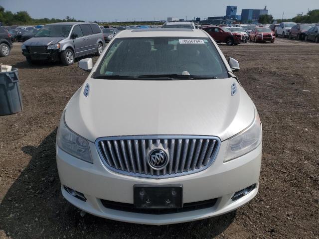 1G4GE5ED1BF306645 - 2011 BUICK LACROSSE CXS WHITE photo 5