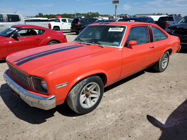 1X27D6L116050 - 1976 CHEVROLET NOVA ORANGE photo 1