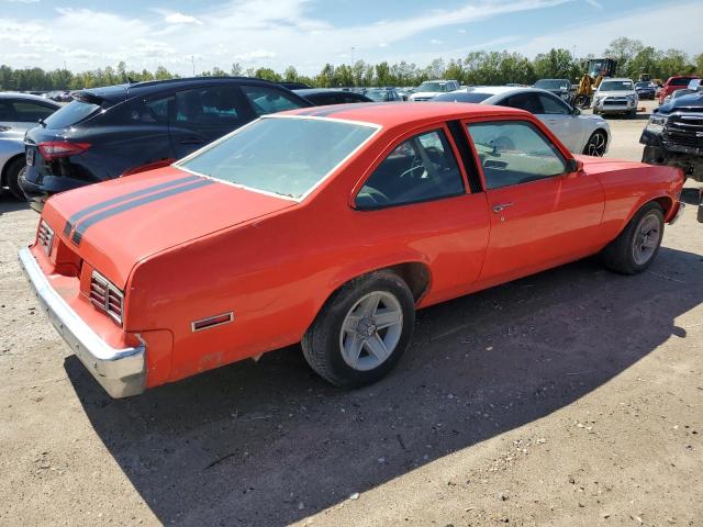 1X27D6L116050 - 1976 CHEVROLET NOVA ORANGE photo 3