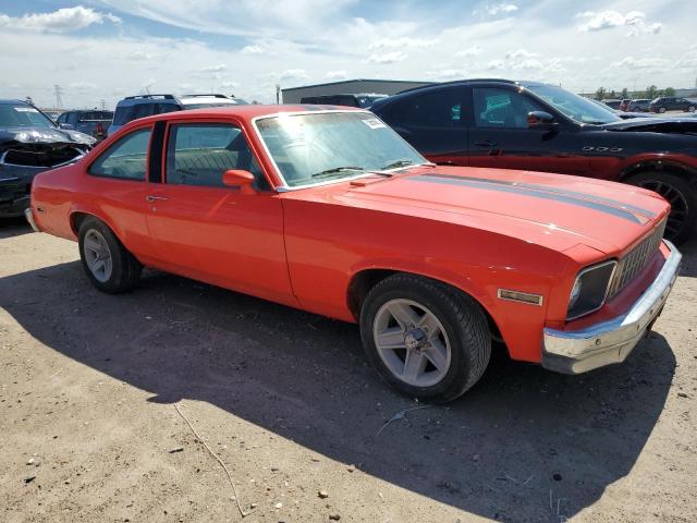 1X27D6L116050 - 1976 CHEVROLET NOVA ORANGE photo 4