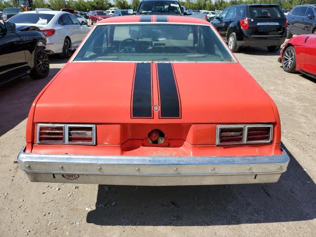 1X27D6L116050 - 1976 CHEVROLET NOVA ORANGE photo 6