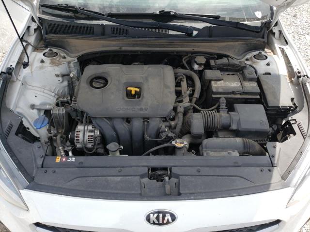 3KPF24AD2KE114637 - 2019 KIA FORTE FE WHITE photo 11