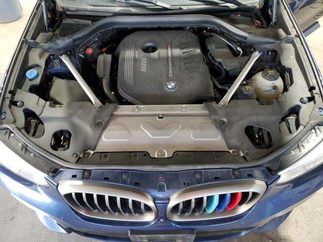 5UXTS3C57J0Y94885 - 2018 BMW X3 XDRIVEM40I 蓝色 照片 12
