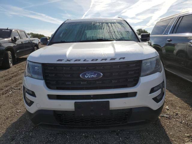 1FM5K8GT6GGB18551 - 2016 FORD EXPLORER SPORT Белый фото 5