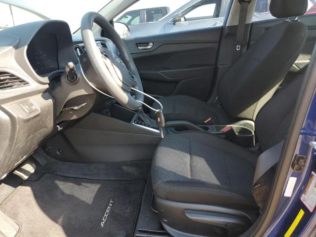 3KPC24A35KE058106 - 2019 HYUNDAI ACCENT SE 蓝色 照片 7