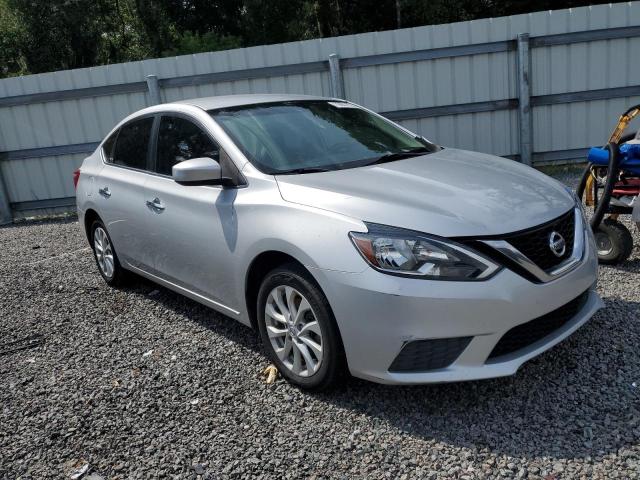 3N1AB7AP6KY397244 - 2019 NISSAN SENTRA S 银色 照片 4