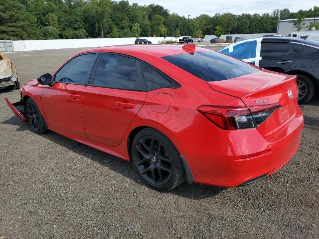 2HGFE2F5XNH590397 - 2022 HONDA CIVIC SPORT RED photo 2