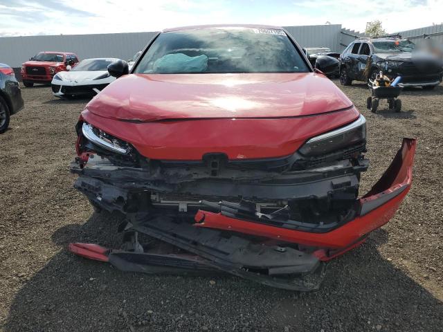 2HGFE2F5XNH590397 - 2022 HONDA CIVIC SPORT RED photo 5
