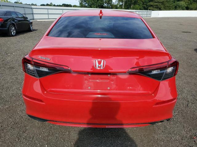 2HGFE2F5XNH590397 - 2022 HONDA CIVIC SPORT RED photo 6