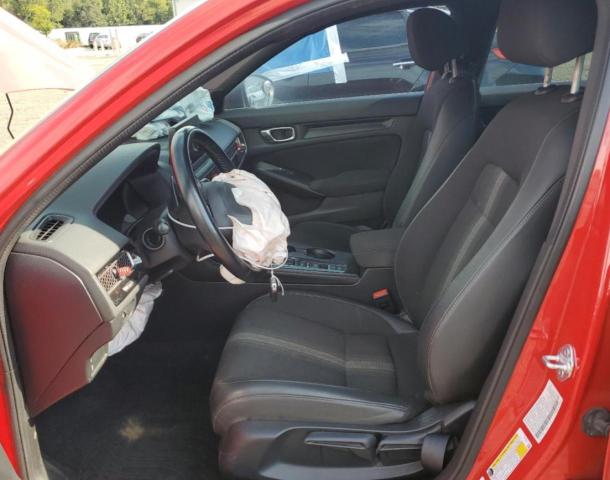 2HGFE2F5XNH590397 - 2022 HONDA CIVIC SPORT RED photo 7