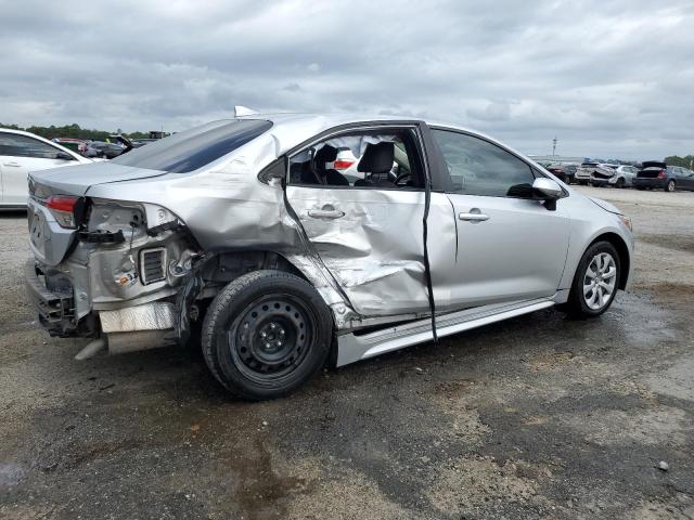 JTDEPMAE7MJ137245 - 2021 TOYOTA COROLLA LE 银色 照片 3