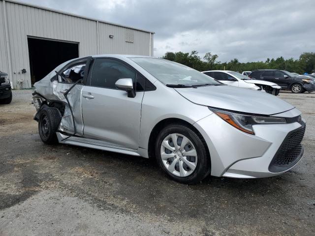 JTDEPMAE7MJ137245 - 2021 TOYOTA COROLLA LE 银色 照片 4