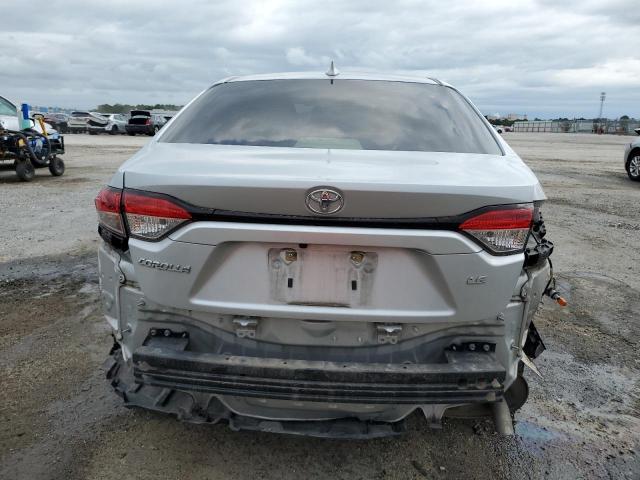 JTDEPMAE7MJ137245 - 2021 TOYOTA COROLLA LE 银色 照片 6