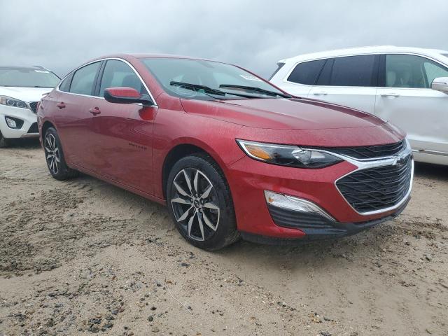 1G1ZG5ST6NF178130 - 2022 CHEVROLET MALIBU RS Темно-червоний фото 4