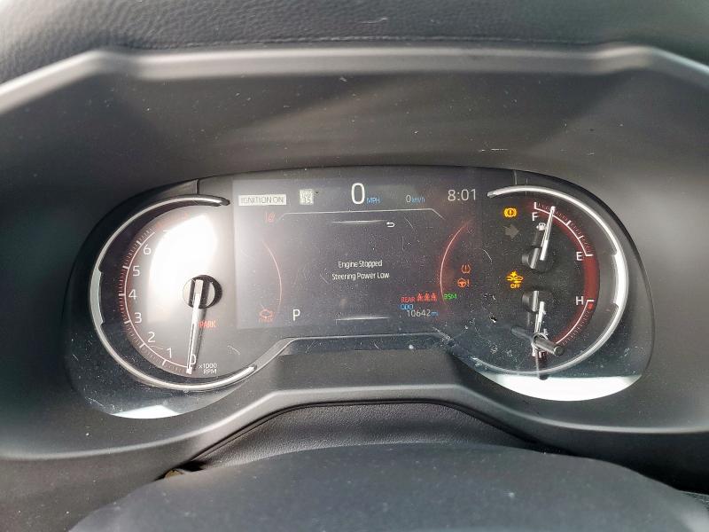 2T3W1RFV4RC299033 - 2024 TOYOTA RAV4 XLE GRAY photo 9