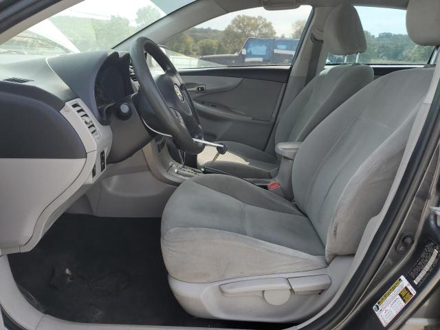 2T1BU4EE9CC859008 - 2012 TOYOTA COROLLA BASE GRAY photo 7