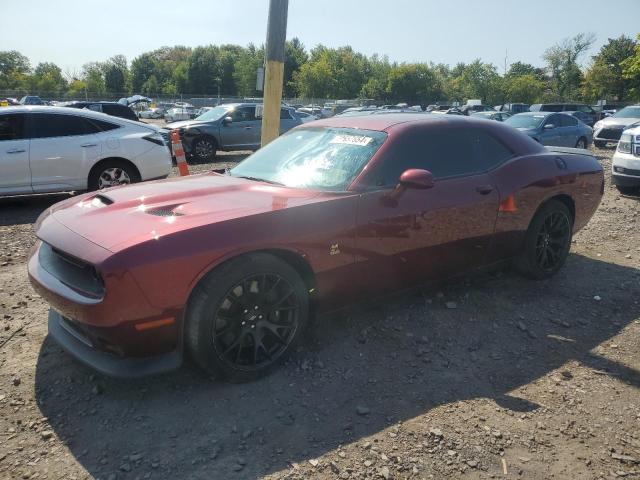 2C3CDZFJ8KH625657 - 2019 DODGE CHALLENGER R/T SCAT PACK BURGUNDY photo 1