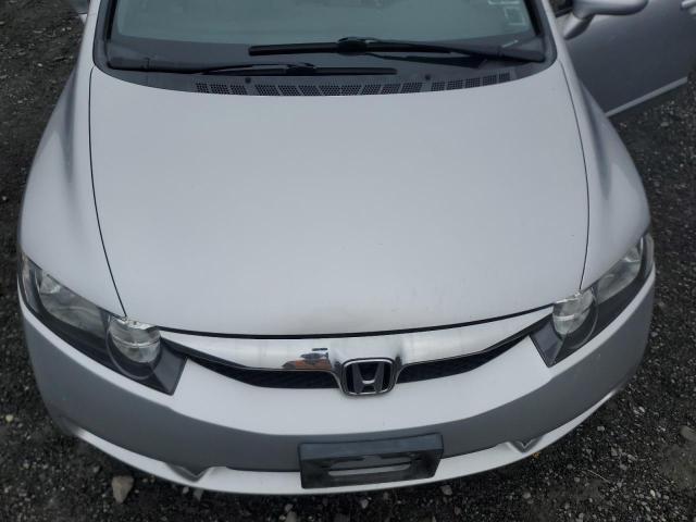 19XFA1F51BE038430 - 2011 HONDA CIVIC LX SILVER photo 11