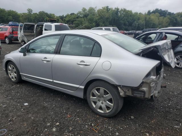 19XFA1F51BE038430 - 2011 HONDA CIVIC LX SILVER photo 2
