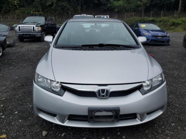 19XFA1F51BE038430 - 2011 HONDA CIVIC LX SILVER photo 5