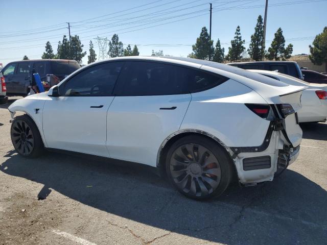 7SAYGDEF0NF443280 - 2022 TESLA MODEL Y თეთრი ფოტო 2