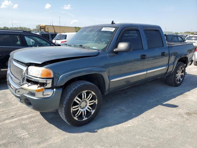 2GTEK13Z571163449 - 2007 GMC NEW SIERRA K1500 CLASSIC BLUE photo 1