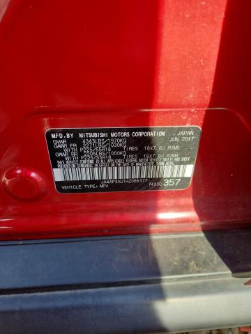 JA4AP3AU1HZ065377 - 2017 MITSUBISHI OUTLANDER SPORT ES Կարմիր լուսանկար 13