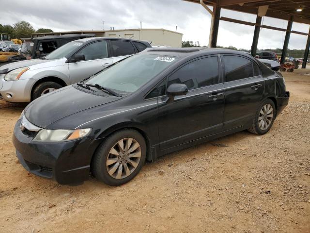 2HGFA16979H528387 - 2009 HONDA CIVIC EXL შავი ფოტო 1