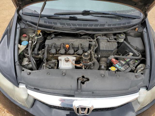 2HGFA16979H528387 - 2009 HONDA CIVIC EXL შავი ფოტო 11