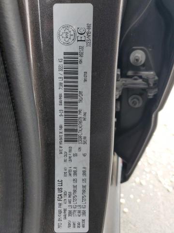 1C6SRFLTXLN170579 - 2020 RAM 1500 REBEL GRAY photo 12