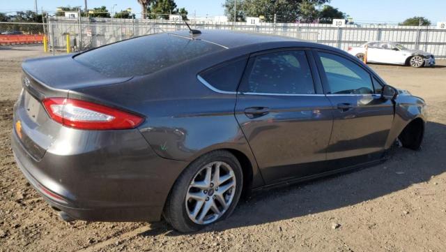 3FA6P0H73GR385691 - 2016 FORD FUSION SE GRAY photo 3