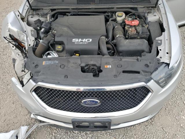 1FAHP2KT2GG106703 - 2016 FORD TAURUS SHO SILVER photo 11