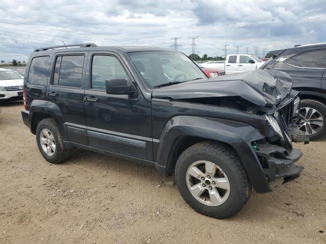 1J4PN2GK4AW104227 - 2010 JEEP LIBERTY SPORT BLACK photo 4