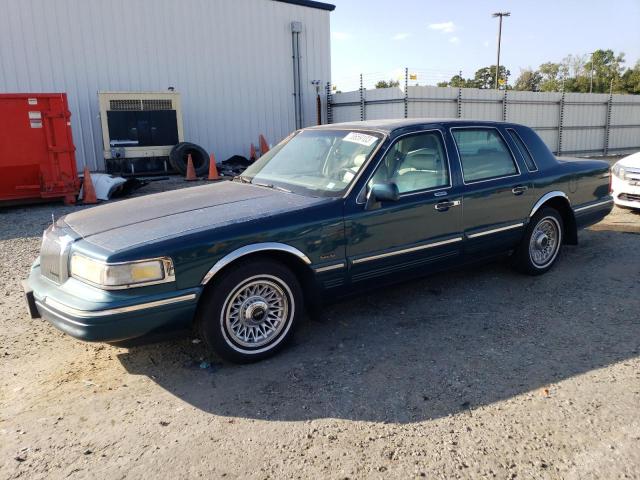 1LNLM81W5VY675026 - 1997 LINCOLN TOWN CAR EXECUTIVE TEAL photo 1