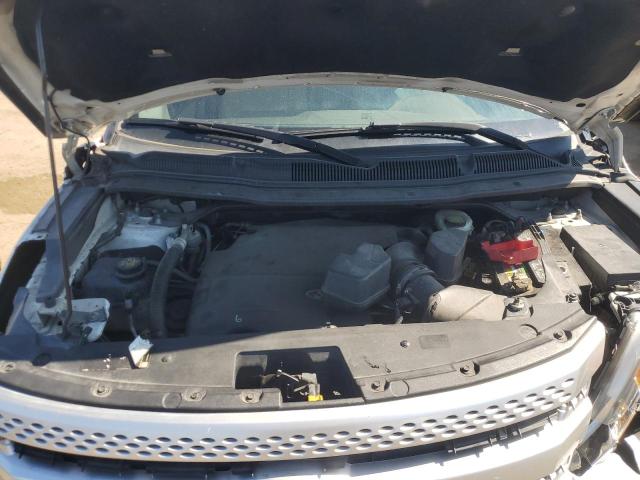 1FM5K8D81EGA97542 - 2014 FORD EXPLORER XLT WHITE photo 12