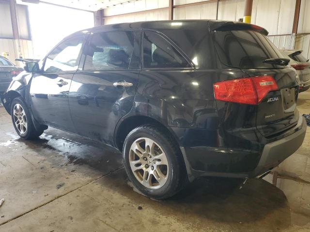 2HNYD28439H517418 - 2009 ACURA MDX TECHNOLOGY BLACK photo 2