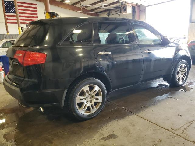 2HNYD28439H517418 - 2009 ACURA MDX TECHNOLOGY BLACK photo 3