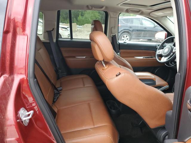 1C4NJDEB8GD673125 - 2016 JEEP COMPASS LATITUDE RED photo 11