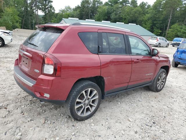 1C4NJDEB8GD673125 - 2016 JEEP COMPASS LATITUDE RED photo 3