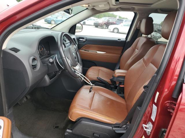 1C4NJDEB8GD673125 - 2016 JEEP COMPASS LATITUDE RED photo 7