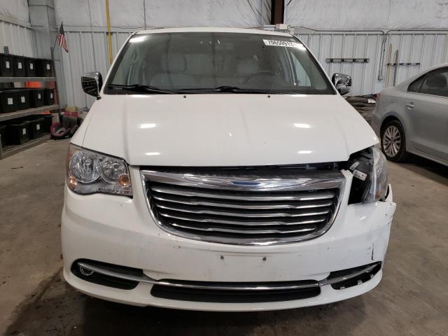 2C4RC1CG1CR244988 - 2012 CHRYSLER TOWN & COU TOURING L WHITE photo 5