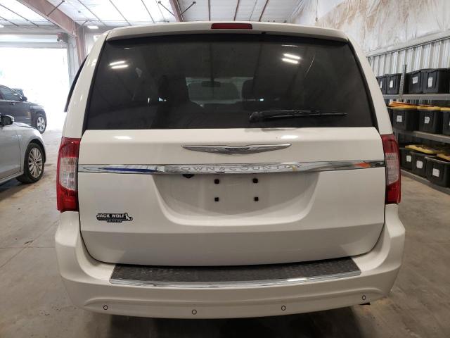2C4RC1CG1CR244988 - 2012 CHRYSLER TOWN & COU TOURING L WHITE photo 6