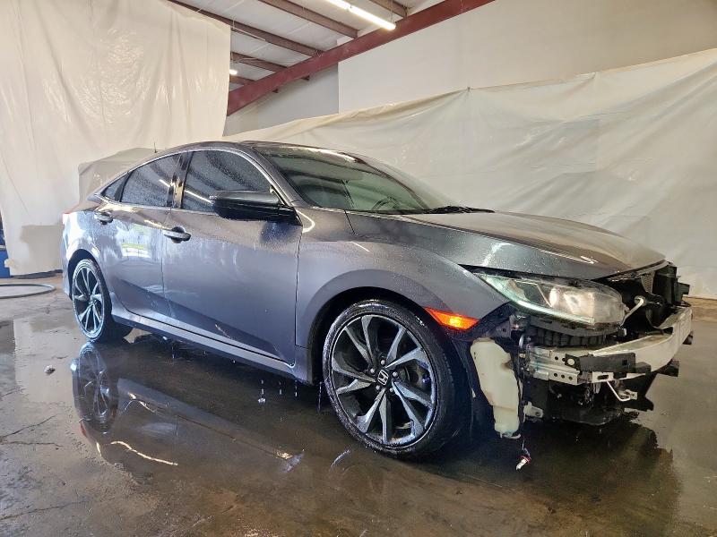 19XFC2F86LE017651 - 2020 HONDA CIVIC SPORT GRAY photo 4